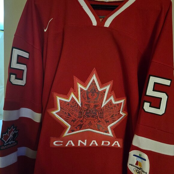Dany Heatly Team Canada 2010 Olympic Jersey ~ MINT 3XL - Picture 1 of 7